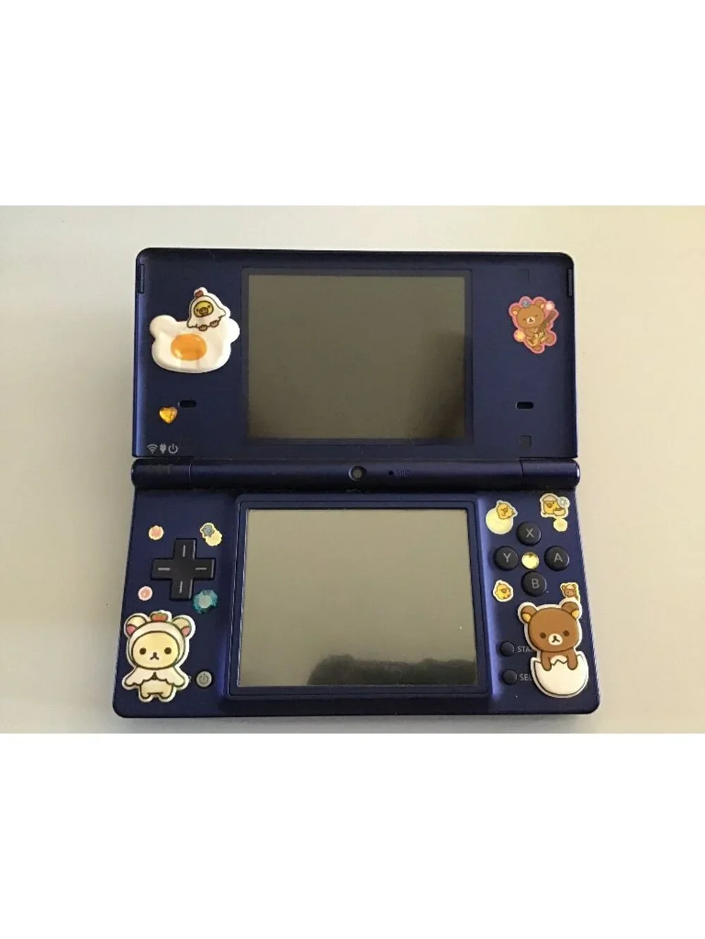 Nintendo DSi Midnight Blue TWL-001 Japan Tested New Charger Stylus And Battery